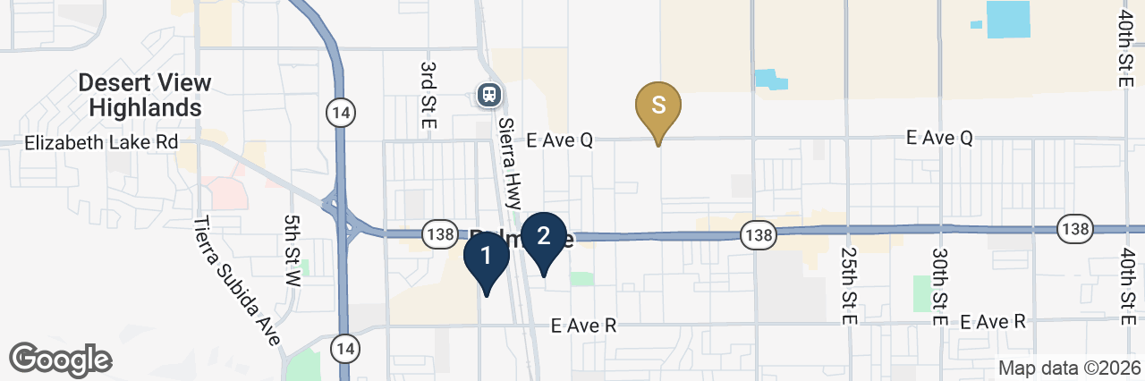 On-Market Comps Map